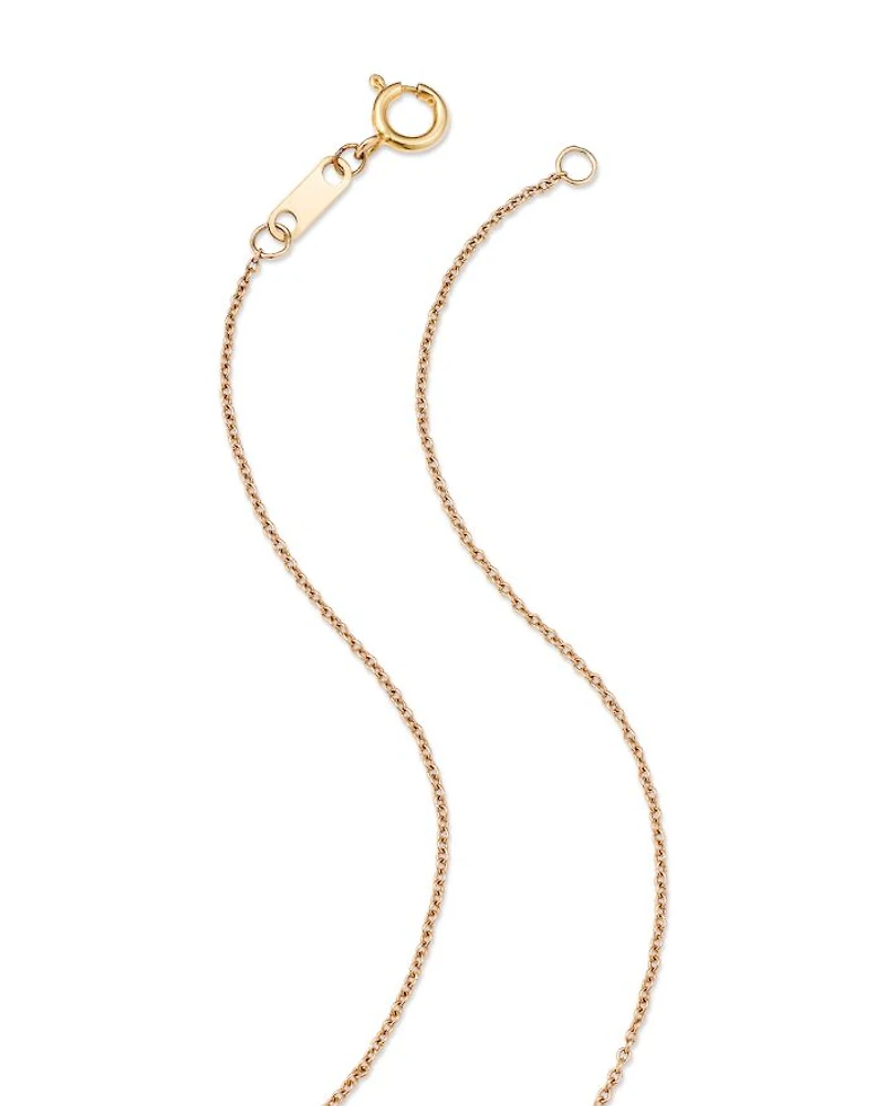 Diamond Flower Station Collar Necklace in 14K Yellow Gold, 0.75 tcw