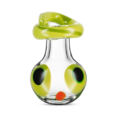 Kosta Boda What's Up?/Nothing Much Glass Sculpture