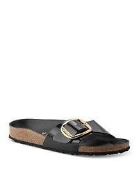 Women's Madrid High Shine Big Buckle Sandals