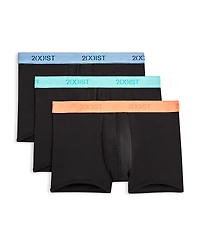2(X)Ist No Show Trunks, Pack of 3