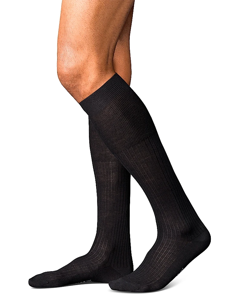 Falke No. 7 Merino Wool & Nylon Knee High Dress Socks