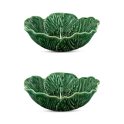 Bordallo Pinheiro Cabbage Individual Salad Bowl