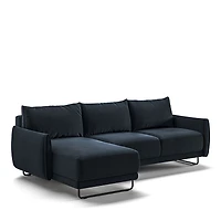 Dolphin Full XL Sectional Sleeper Sofa