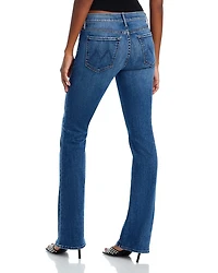 The Outside Ankle Mid Rise Bootcut Jeans Dark And Stormy Night