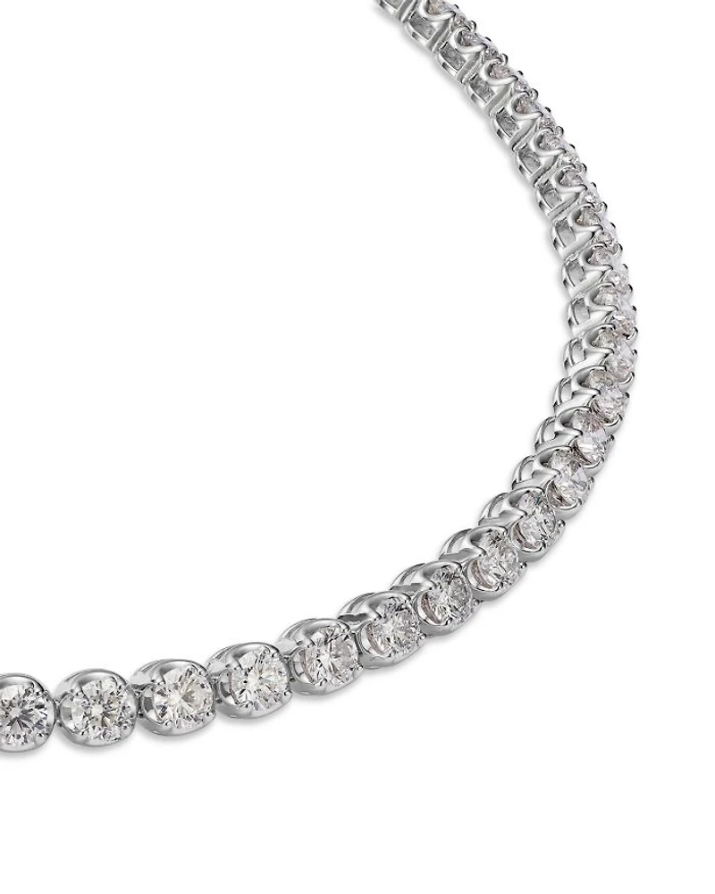 Certified Colorless Diamond Tennis Bracelet Collection 14K White Gold, 2.0-10.0 tcw