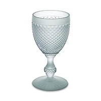 Vista Alegre Bicos Bicolor White Matte and Gloss Goblet