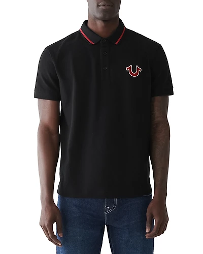 True Religion Logo Short Sleeve Polo