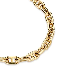 14K Yellow Gold Mariner Link Chain Bracelet