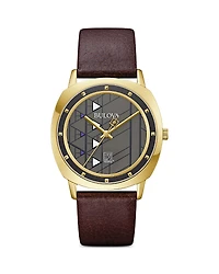 Bulova Frank Lloyd Wright Hollyhock House Watch, 39mm