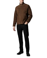 Glen Massey Suede Full Zip Jacket