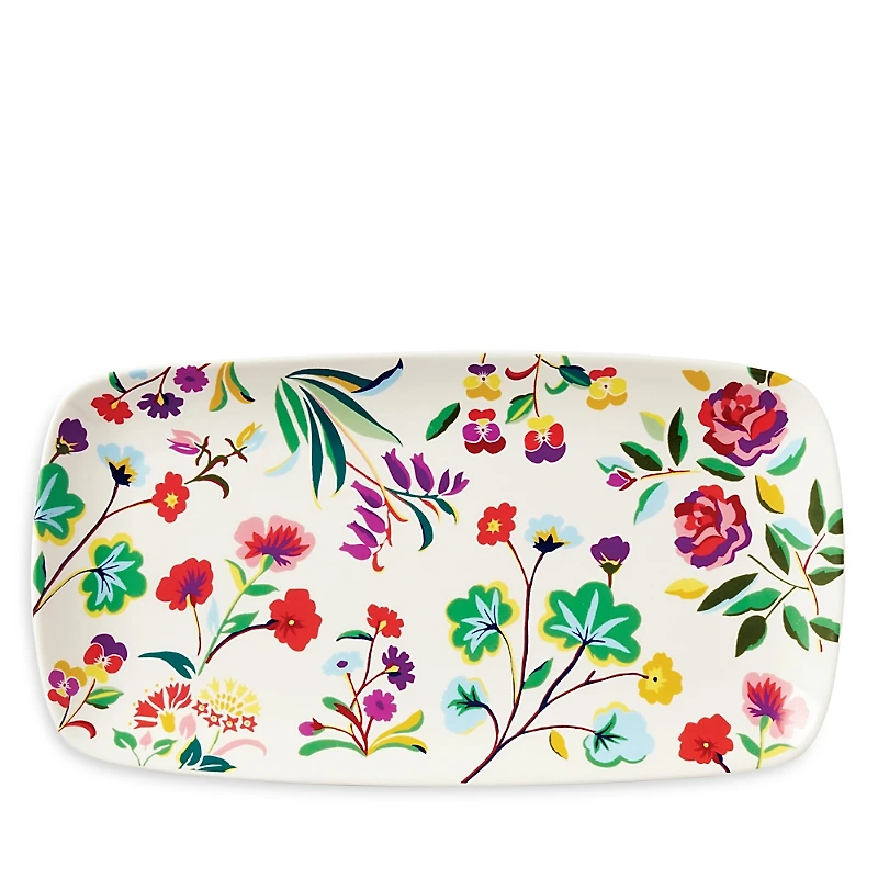 kate spade new york Garden Floral Hors D'oeuvres Tray