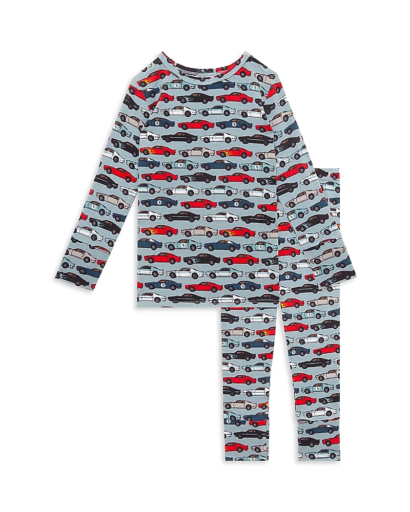 Posh Peanut Boys' Miles Long Sleeve Basic Pajama Set - Baby, Little Kid