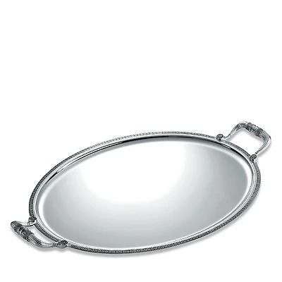 Christofle Malmaison Oval Tray