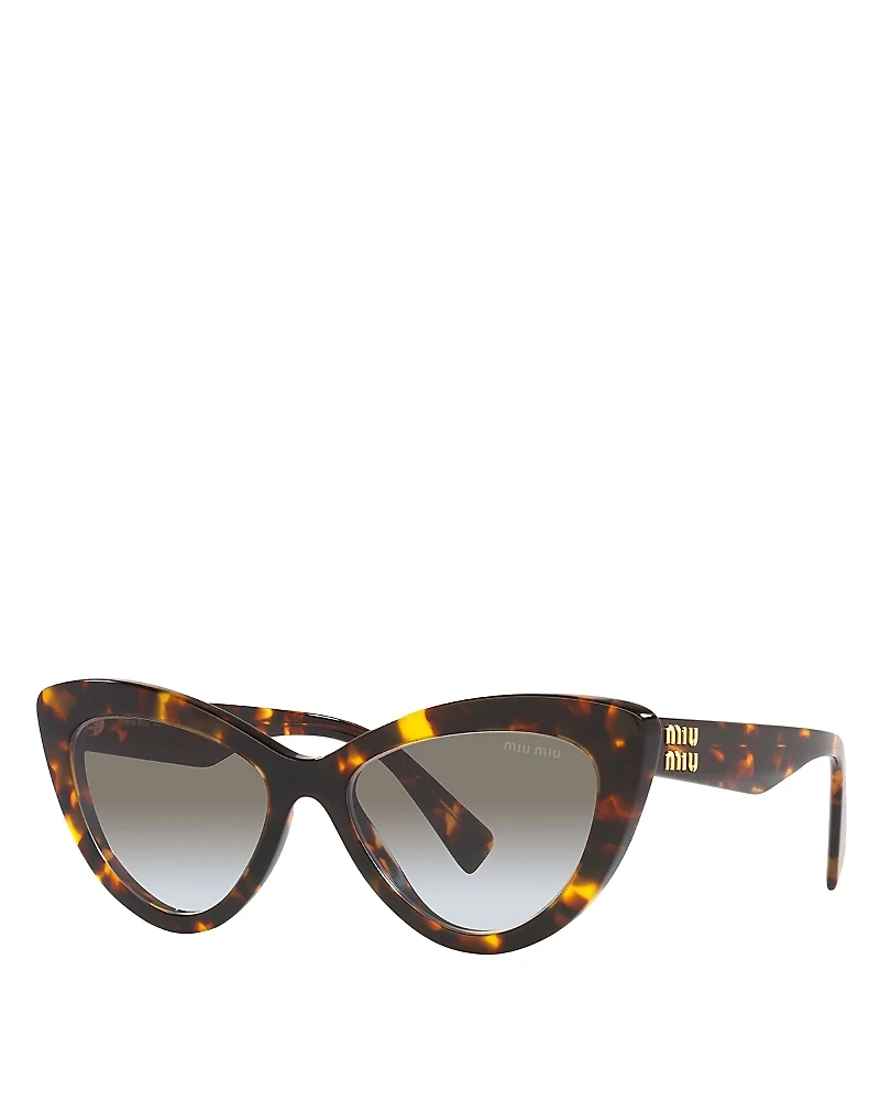 Miu Miu Cat Eye Sunglasses, 54mm
