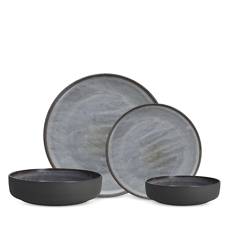 Fortessa Northern Lights Borealis Silt 16 Pc Dinnerware Set