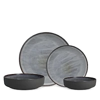 Fortessa Northern Lights Borealis Silt 16 Pc Dinnerware Set