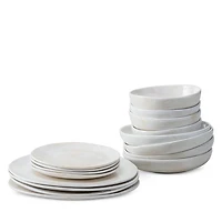 CT Collection No. 2 White 16 Pc Dinnerware Set