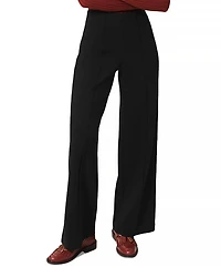 Petites Prim Pull On Wide Leg Pants
