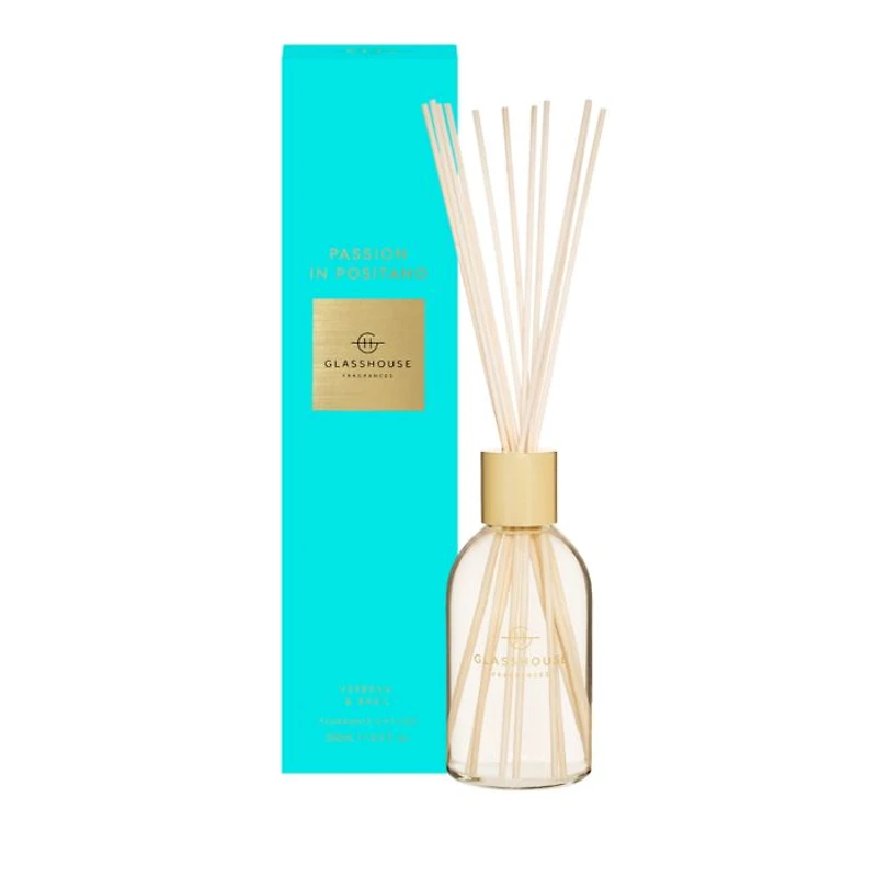 Passion In Positano Verbena & Basil Reed Diffuser, 8.4 oz.