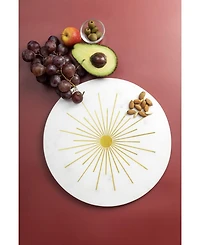 Sunshine Marble Cheese Board 12"