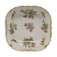 Herend Square Porcelain Salad Bowl