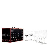 Riedel Vinum Cabernet Glasses, Buy 6 Get 8