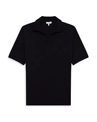 Duchie Short Sleeve Open Collar Merino Polo Shirt
