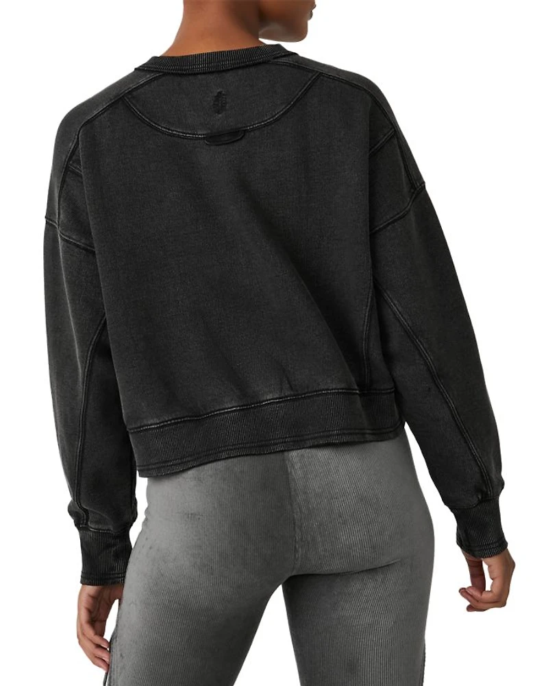 Cotton Blend Intercept Pullover