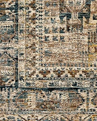 Mirabel MBE-2302 Round Area Rug, 5'3" x 5'3"