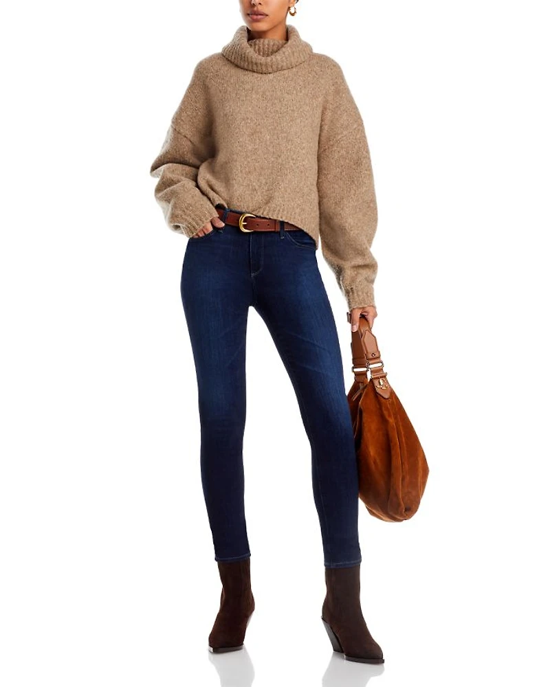 Prima Mid Rise Cropped Cigarette Jeans