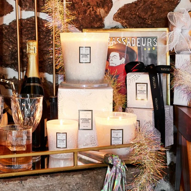 Sparkling Cuvee Candle Collection