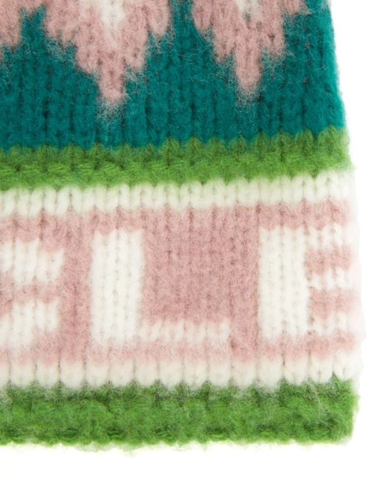 Logo Intarsia Wool Hat