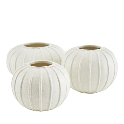 Pompano Vases, Set of 3