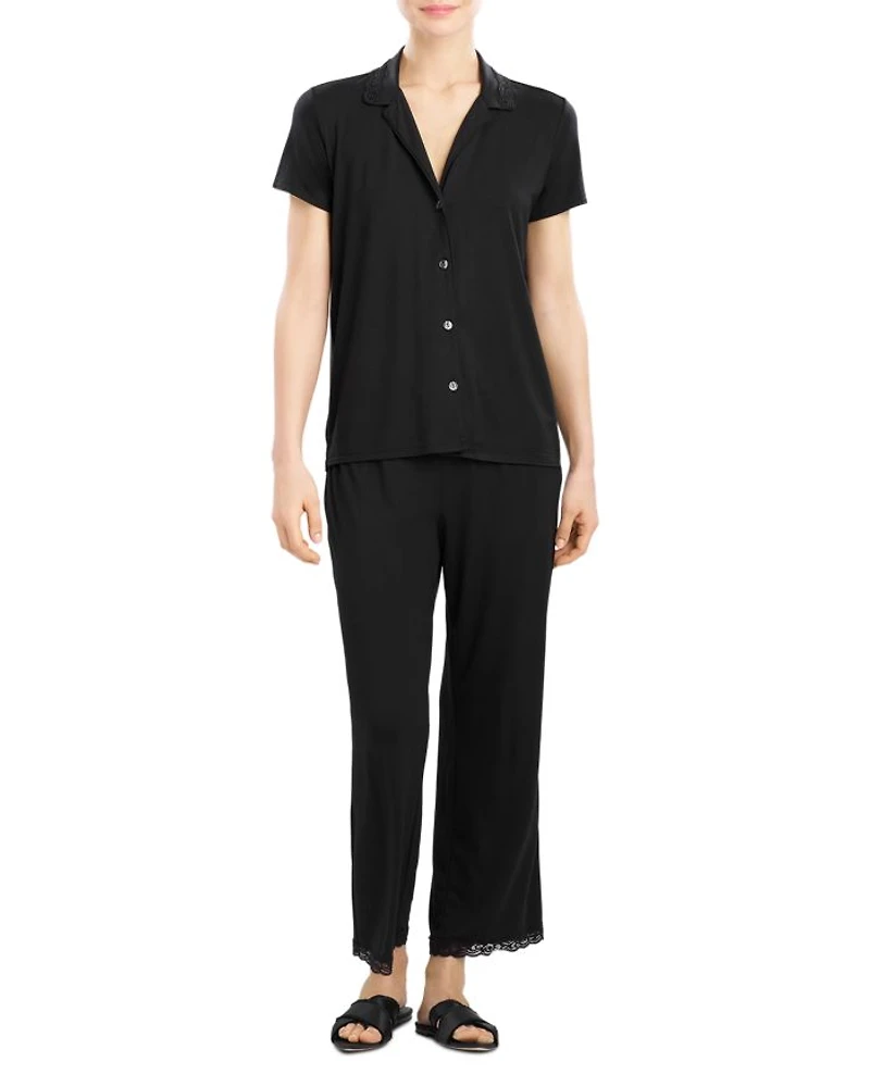 Feathers Essentials Short Sleeve Pajama Set