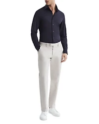 Voyager Stretch Performance Solid Regular Fit Button Down Travel Shirt