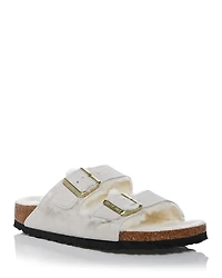 Birkenstock Women's Arizona Shearling Slide Sandals
