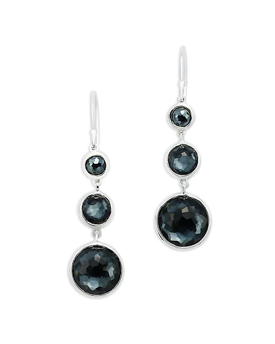 Ippolita Sterling Silver Lollipop Lollitini Hematite Drop Earrings