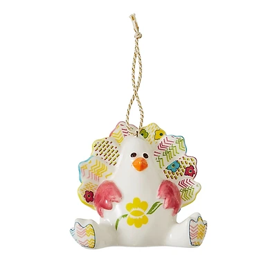 Spode Kit Kemp for Spode Timothy Turkey Patchwork Ornament