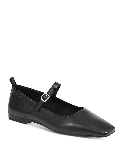 Vagabond Women's Delia Square Toe Ankle Strap Flats