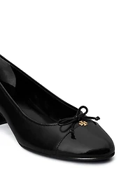 Women's Bow Ballet High Heel Pumps