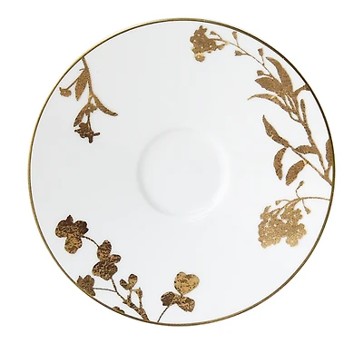 Bernardaud Vegetal Or Espresso Saucer