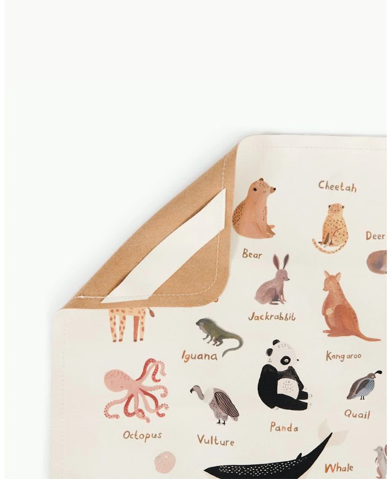 Animal Alphabet Baby Changing Mat