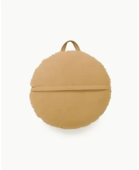 Ivory Circle Mini Floor Cushion