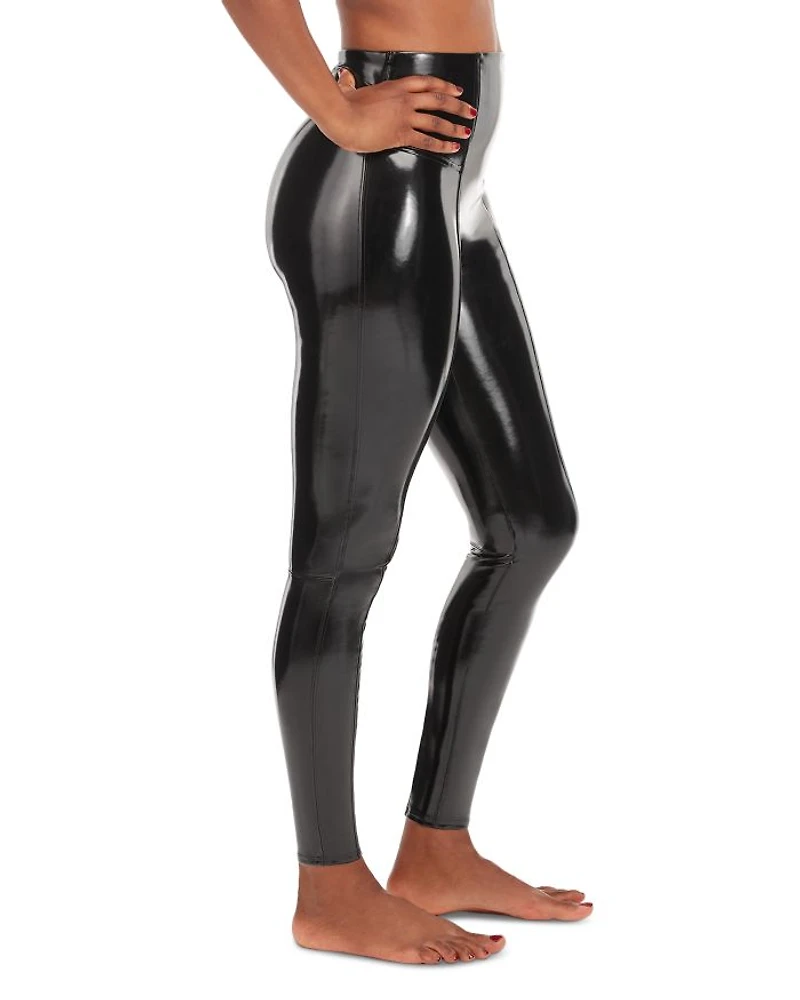 SPANXshape™ Faux Leather Patent Leggings