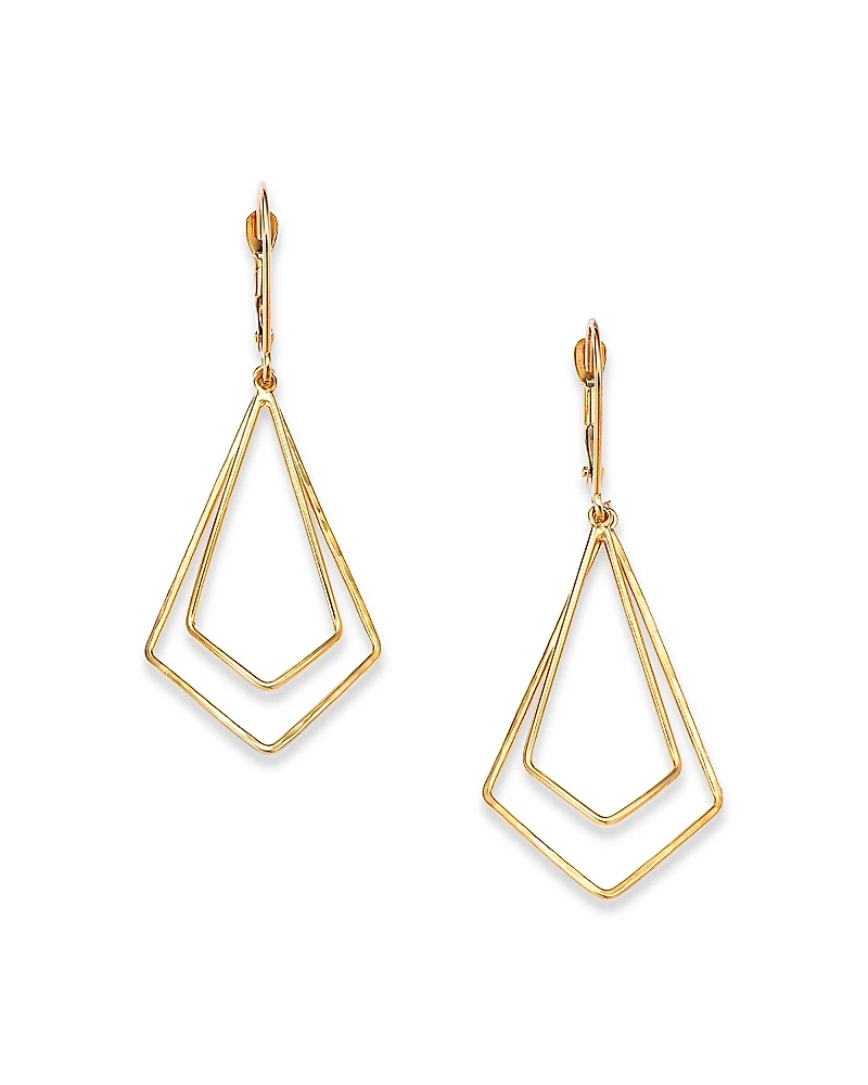 Bloomingdale's Fine Collection Geometric Dangle Drop Earrings