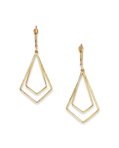 Bloomingdale's Fine Collection Geometric Dangle Drop Earrings
