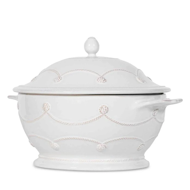Berry & Thread Lidded Casserole