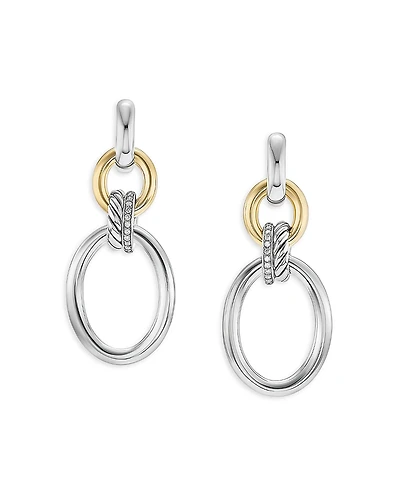 David Yurman Dy Mercer Circular Drop Earrings