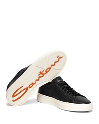 Men's Double Buckle Lace Up Sneakers