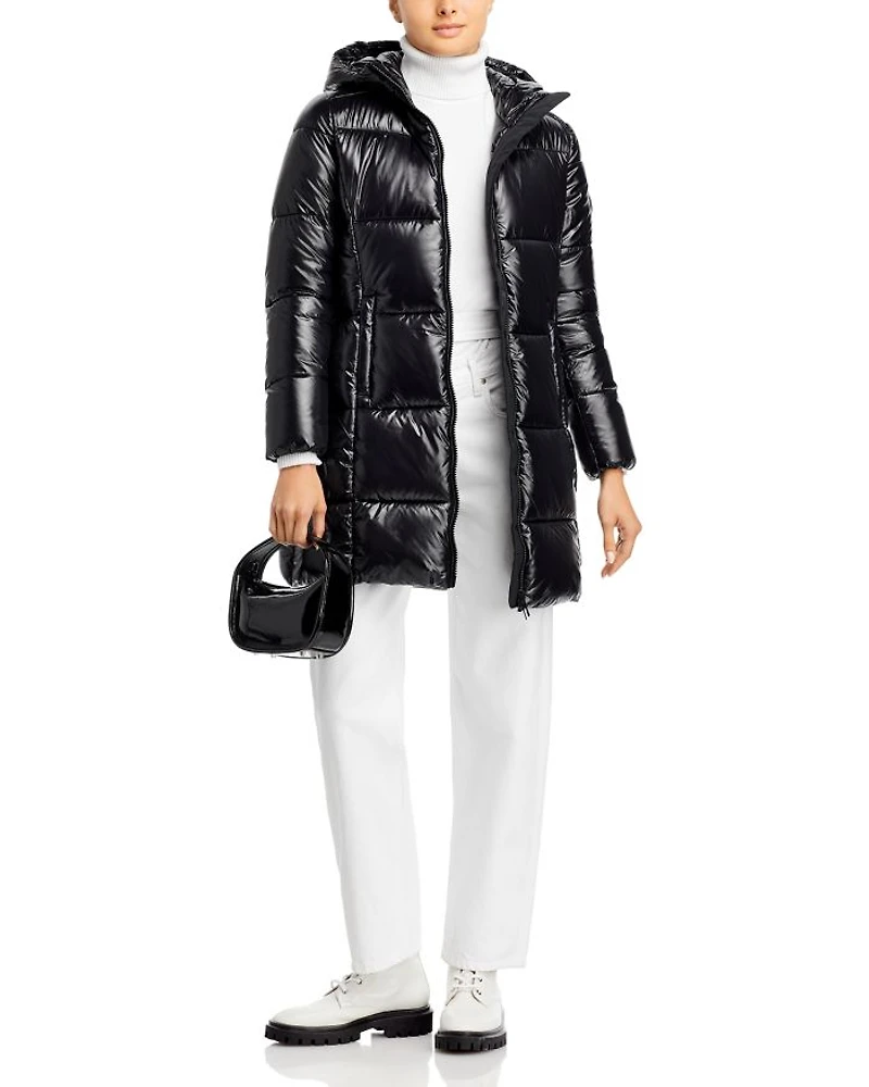 Ines Hooded Puffer Coat